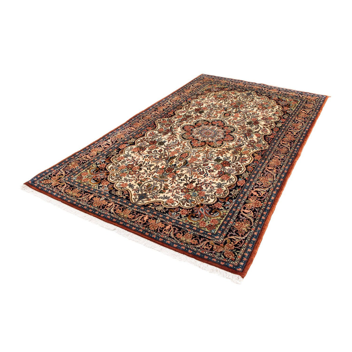 Alfombra persa - Bidjar - 232 x 137 cm - beige