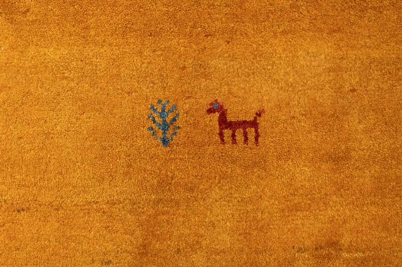 Alfombra Gabbeh - Persa - 338 x 254 cm - oro