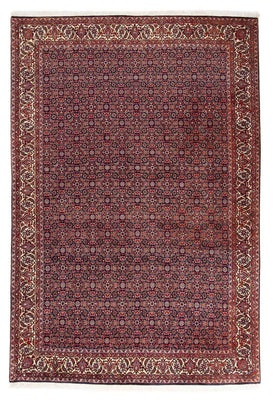 Alfombra persa - Bidjar - 237 x 168 cm - rojo claro