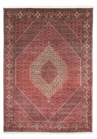 Alfombra persa - Bidjar - 348 x 252 cm - rojo oscuro