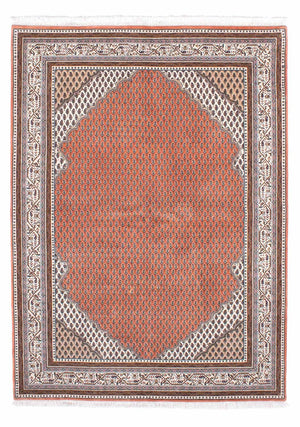 Alfombra persa - Tabriz - 243 x 171 cm - rojo claro