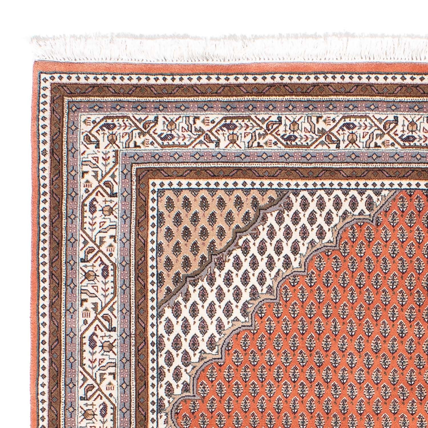 Alfombra persa - Tabriz - 243 x 171 cm - rojo claro