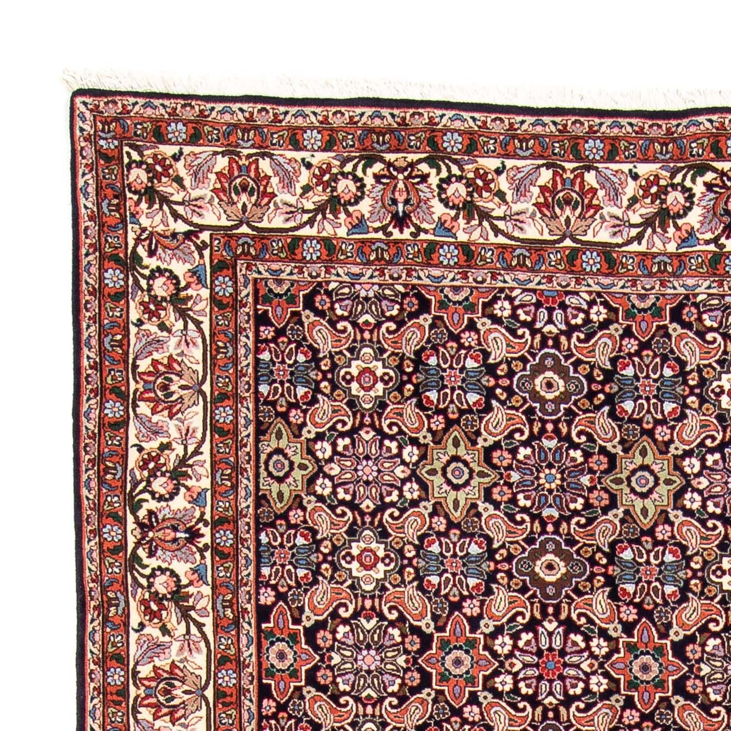Alfombra persa - Bidjar - 245 x 165 cm - azul oscuro