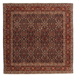 Alfombra persa - Bidjar cuadrado  - 205 x 200 cm - marrón
