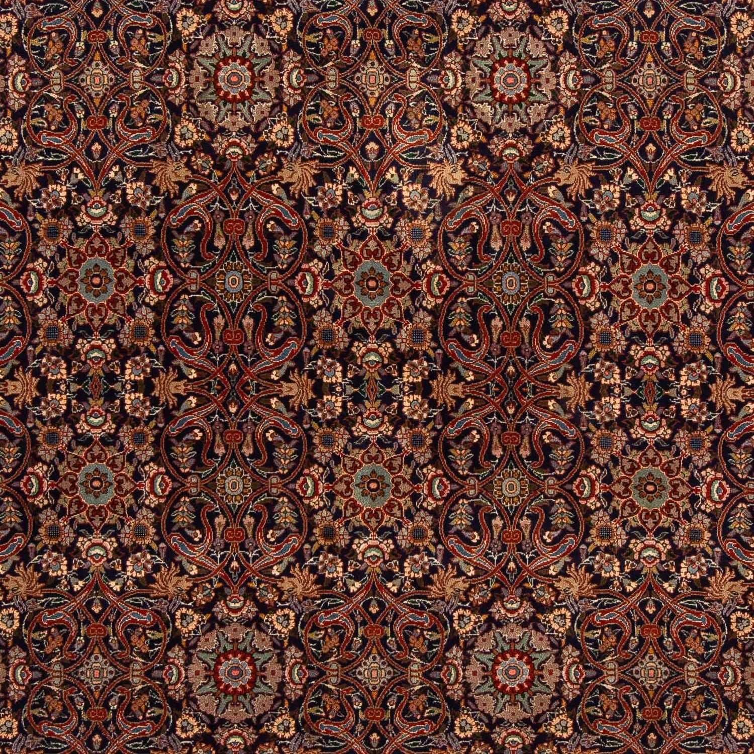 Alfombra persa - Bidjar cuadrado  - 205 x 200 cm - marrón