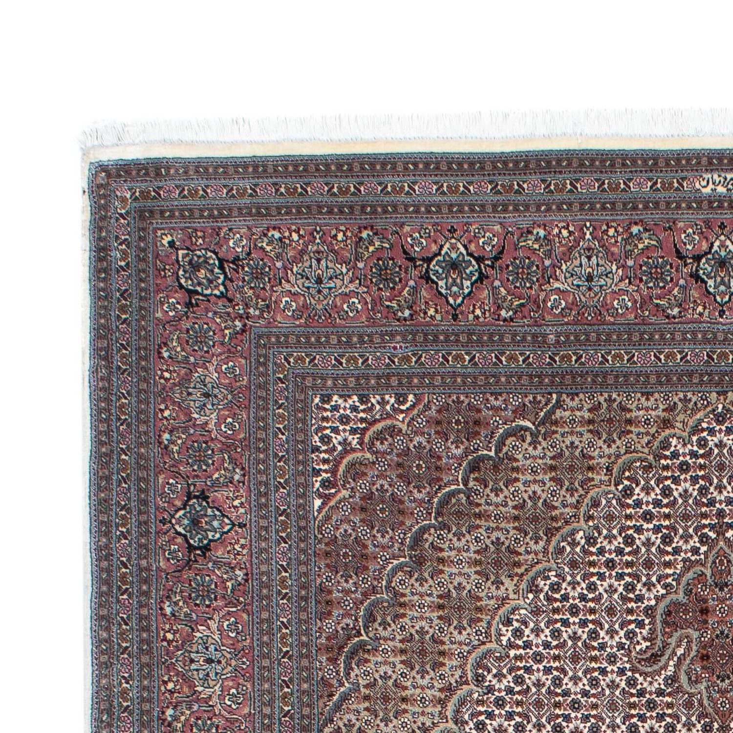 Alfombra persa - Tabriz - 209 x 153 cm - multicolor