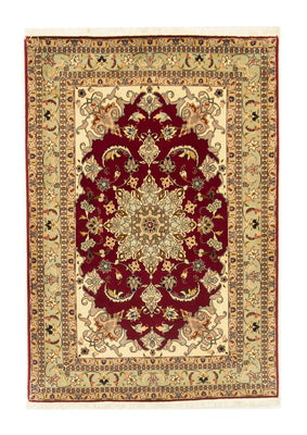 Alfombra Persa - Tabriz - Real - 146 x 100 cm - rojo