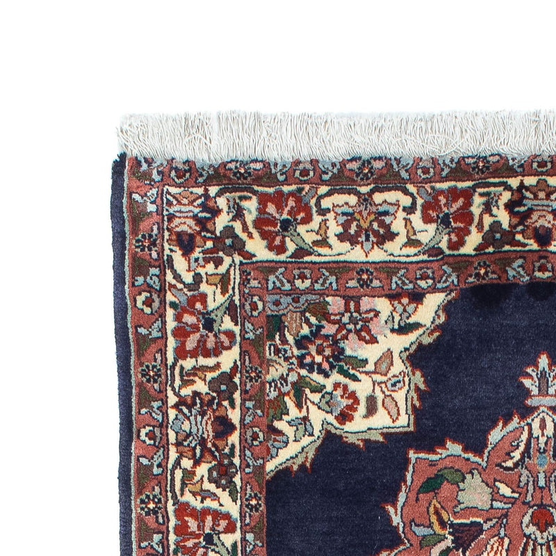 Alfombra de pasillo Alfombra persa - Bidjar - 187 x 72 cm - azul oscuro