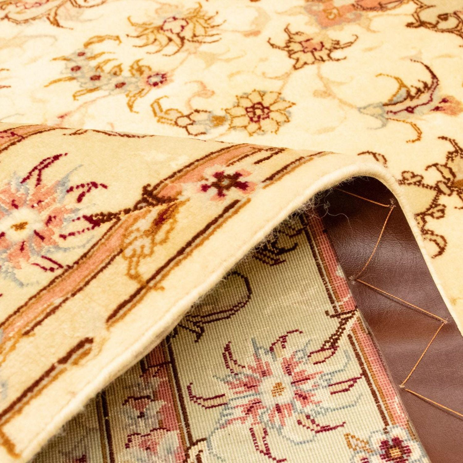 Alfombra Persa - Tabriz - Real - 154 x 102 cm - beige