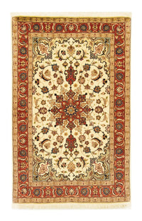Alfombra Persa - Tabriz - Real - 158 x 100 cm - beige