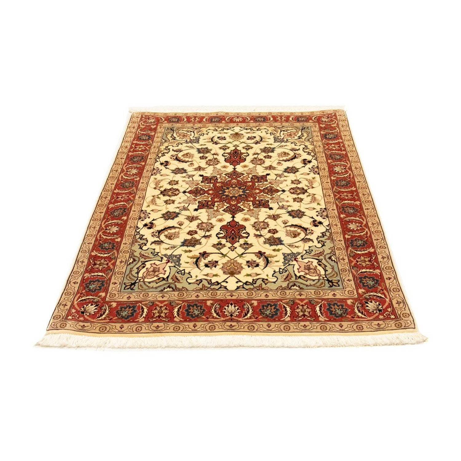 Alfombra Persa - Tabriz - Real - 158 x 100 cm - beige