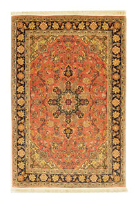 Alfombra Persa - Tabriz - Real - 150 x 102 cm - rojo
