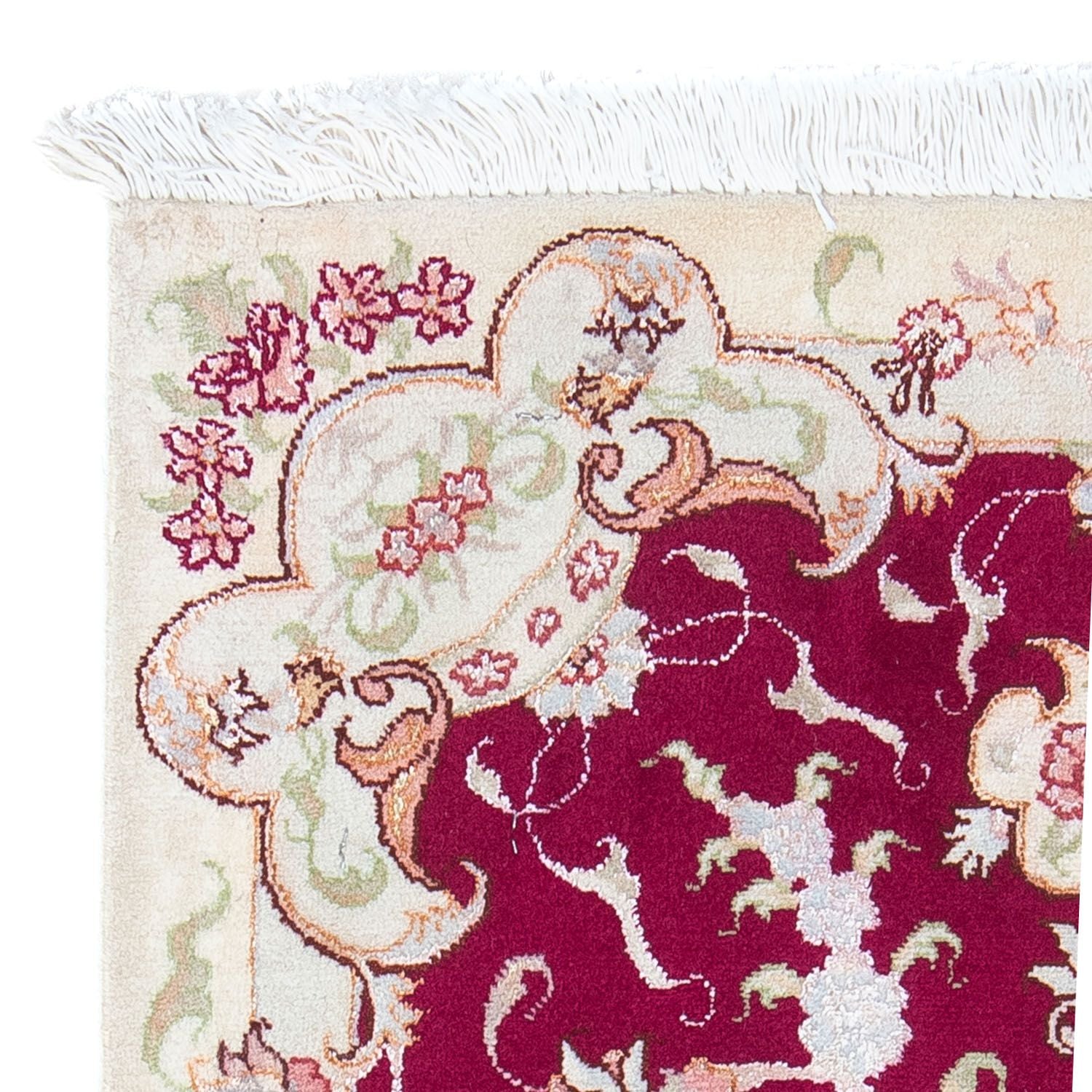 Alfombra Persa - Tabriz - Real - 98 x 58 cm - rojo oscuro