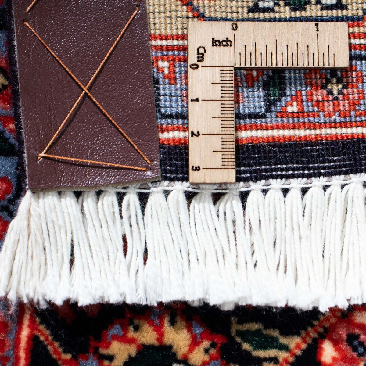 Alfombra de pasillo Alfombra persa - Tabriz - 201 x 64 cm - óxido