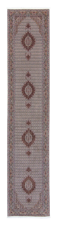 Alfombra de pasillo Alfombra persa - Tabriz - 405 x 83 cm - multicolor
