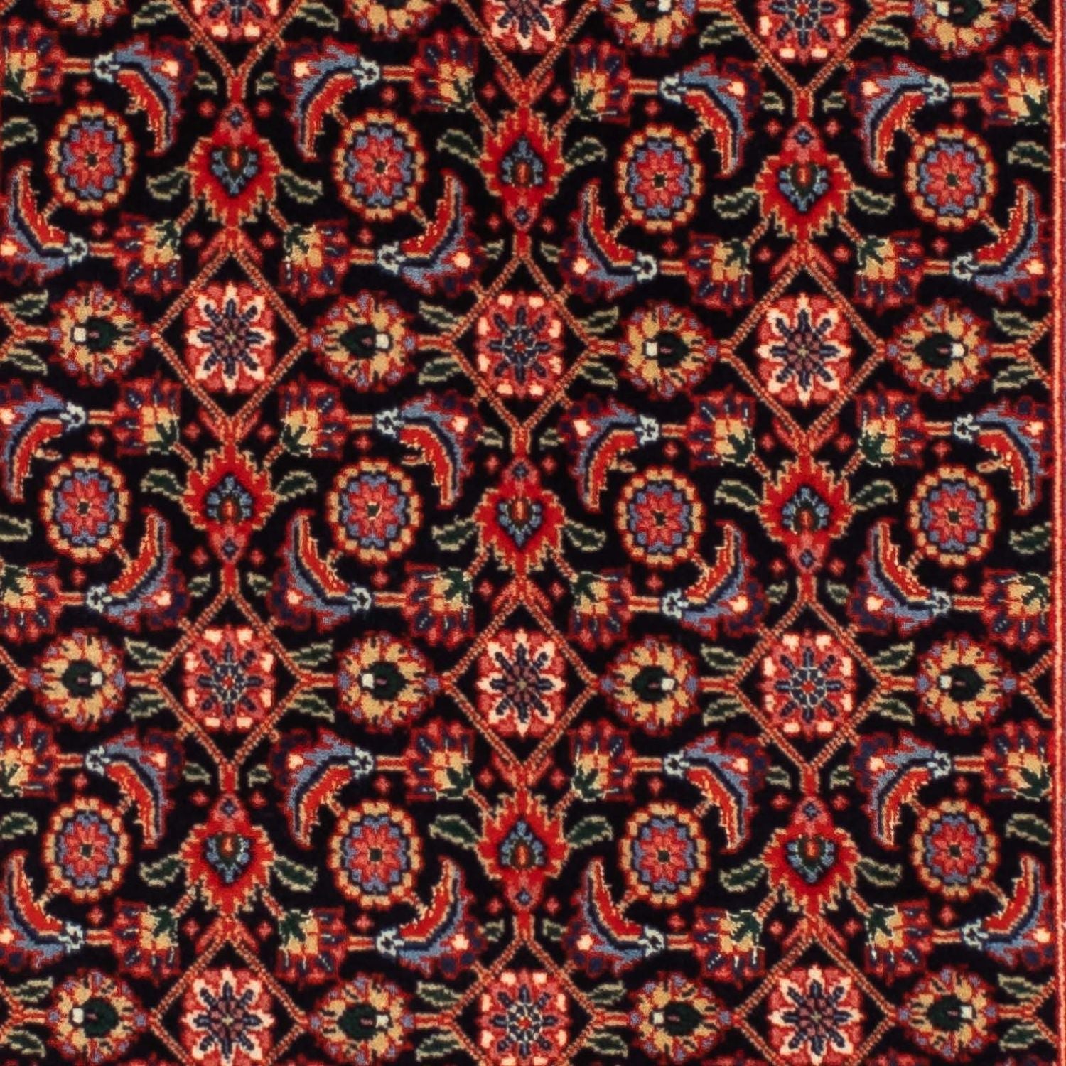 Alfombra de pasillo Alfombra persa - Tabriz - 203 x 63 cm - óxido