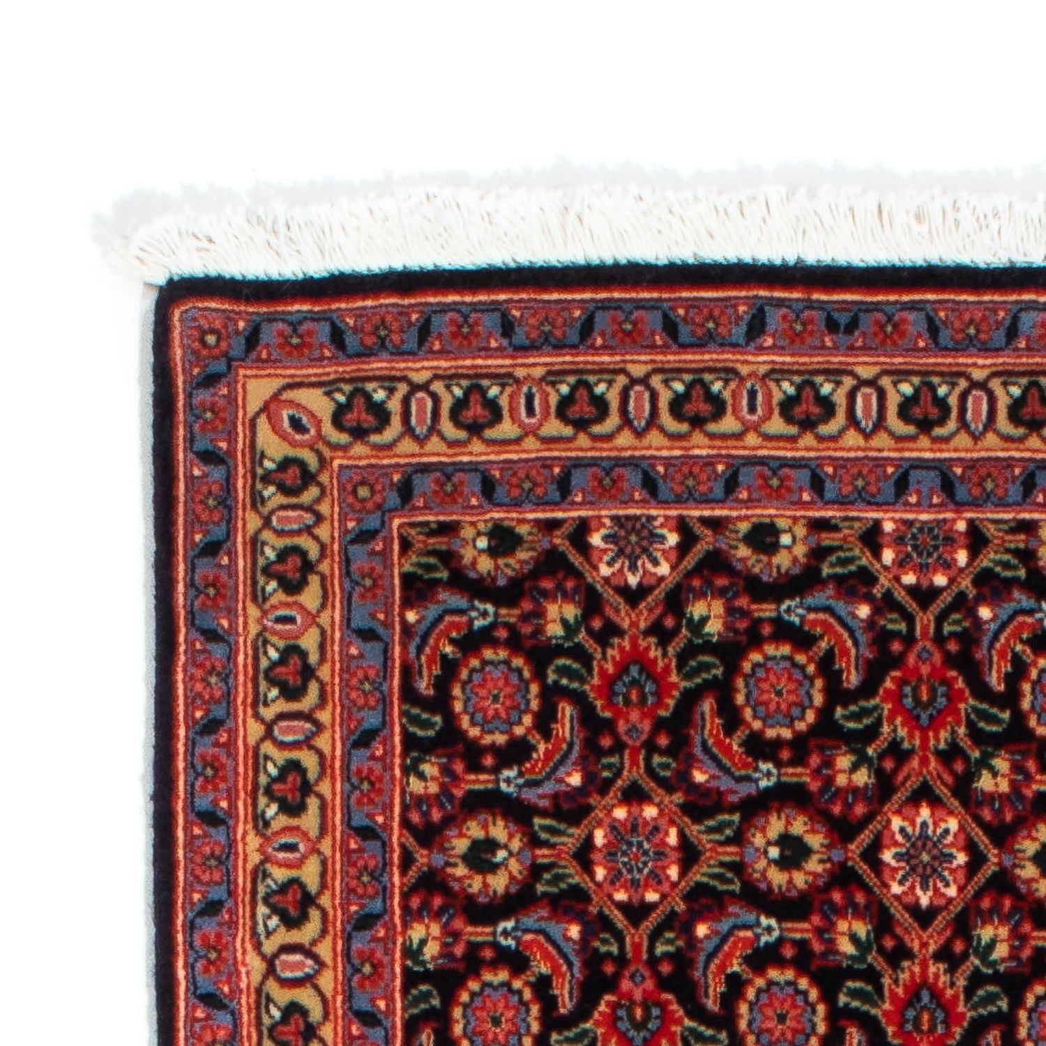 Alfombra de pasillo Alfombra persa - Tabriz - 203 x 63 cm - óxido