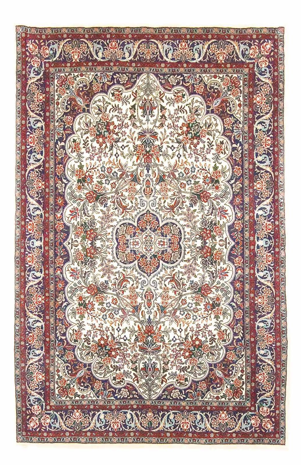 Alfombra persa - Bidjar - 166 x 115 cm - beige