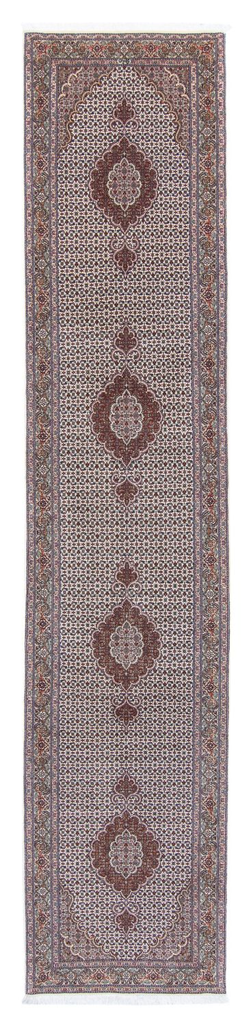 Alfombra de pasillo Alfombra persa - Tabriz - 401 x 84 cm - multicolor