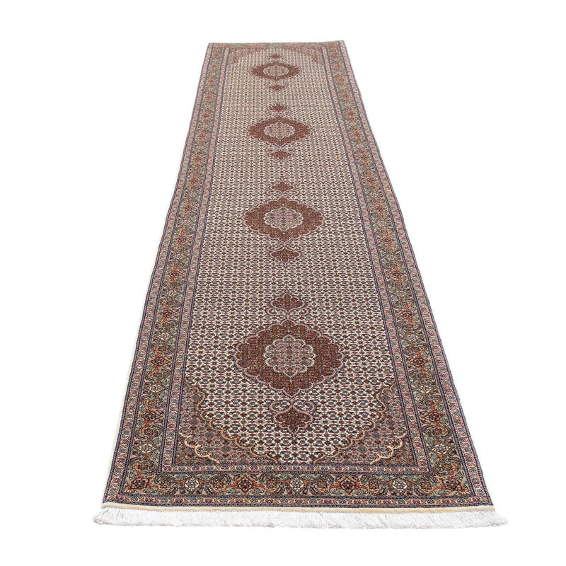Alfombra de pasillo Alfombra persa - Tabriz - 401 x 84 cm - multicolor
