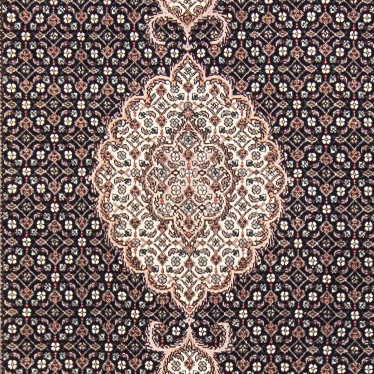 Alfombra de pasillo Alfombra persa - Tabriz - 389 x 83 cm - multicolor