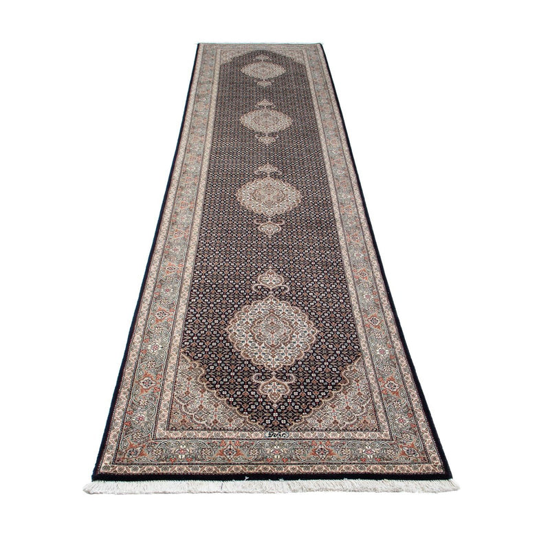 Alfombra de pasillo Alfombra persa - Tabriz - 389 x 83 cm - multicolor