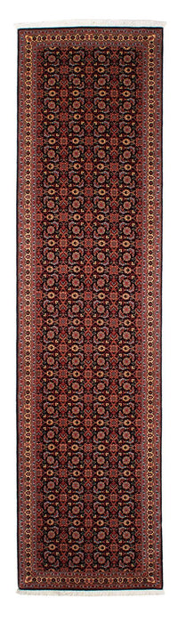 Alfombra de pasillo Alfombra persa - Tabriz - 293 x 74 cm - marrón