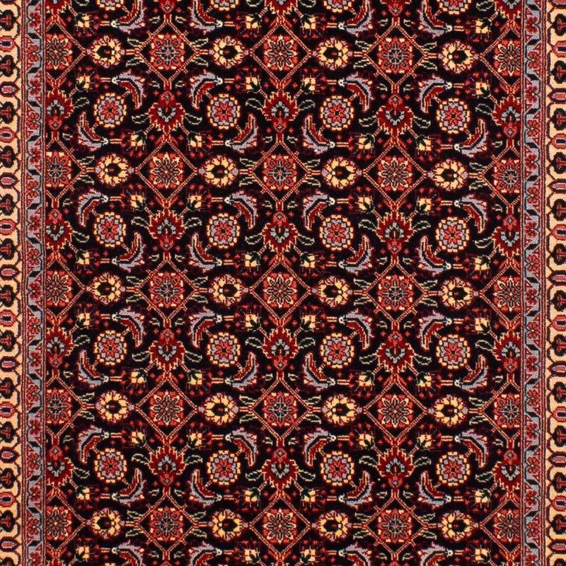 Alfombra de pasillo Alfombra persa - Tabriz - 293 x 74 cm - marrón
