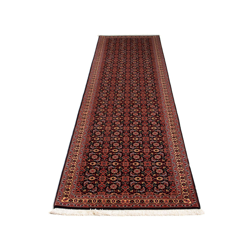 Alfombra de pasillo Alfombra persa - Tabriz - 293 x 74 cm - marrón