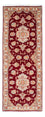 Alfombra de pasillo Alfombra Persa - Tabriz - Real - 208 x 80 cm - rojo oscuro