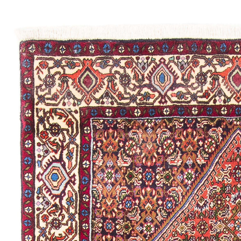 Alfombra persa - Bidjar - 190 x 108 cm - rojo claro