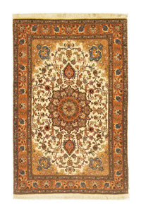 Alfombra Persa - Tabriz - Real - 158 x 102 cm - beige