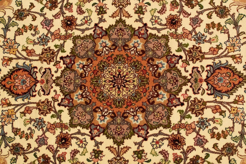 Alfombra Persa - Tabriz - Real - 158 x 102 cm - beige