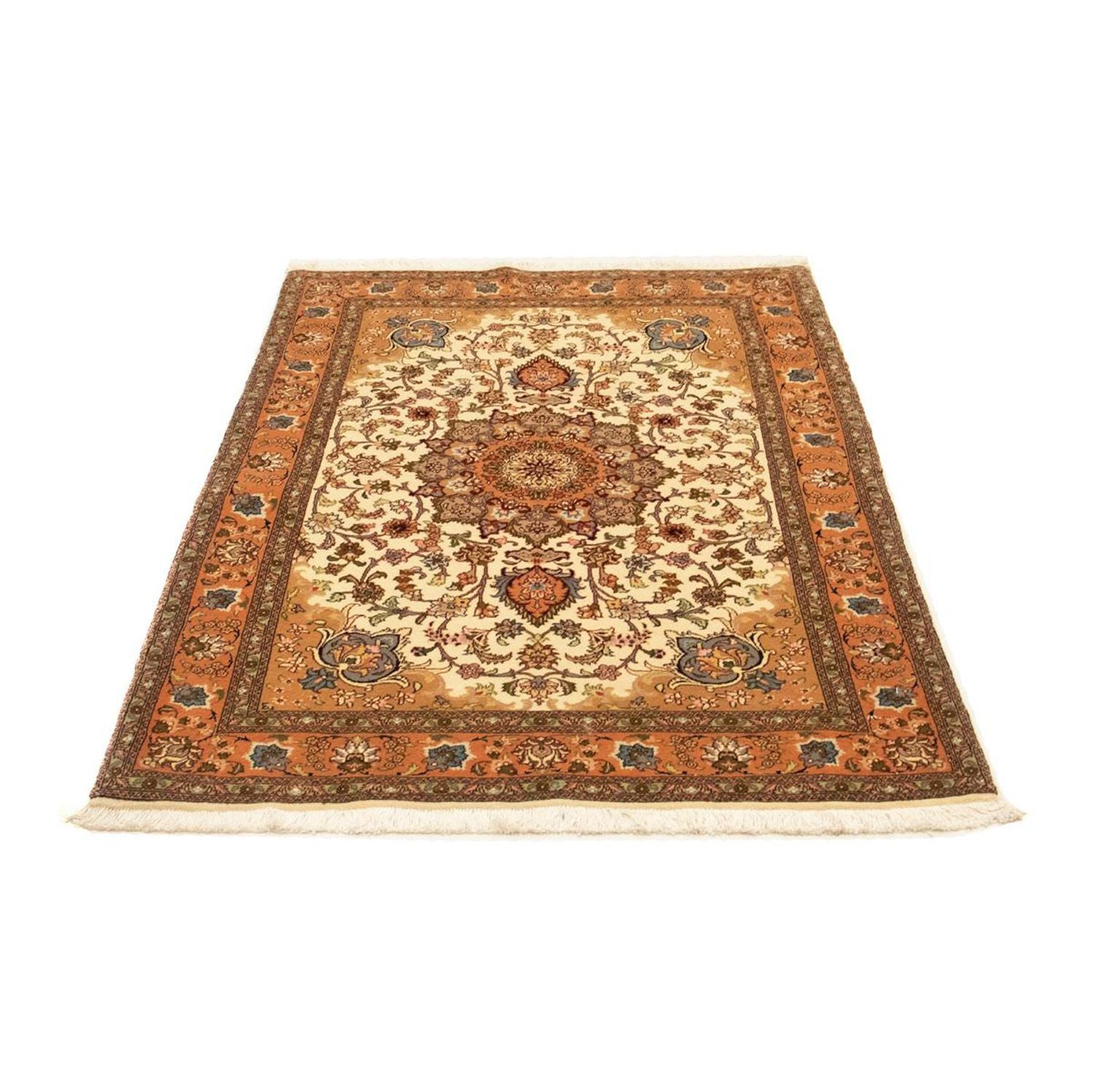 Alfombra Persa - Tabriz - Real - 158 x 102 cm - beige