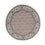 Alfombra Persa - Tabriz - Real redondo  - 150 x 150 cm - beige