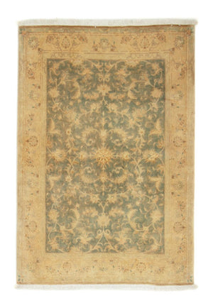 Alfombra Persa - Tabriz - Real - 144 x 99 cm - verde