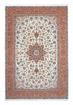 Alfombra Persa - Tabriz - Real - 298 x 200 cm - beige