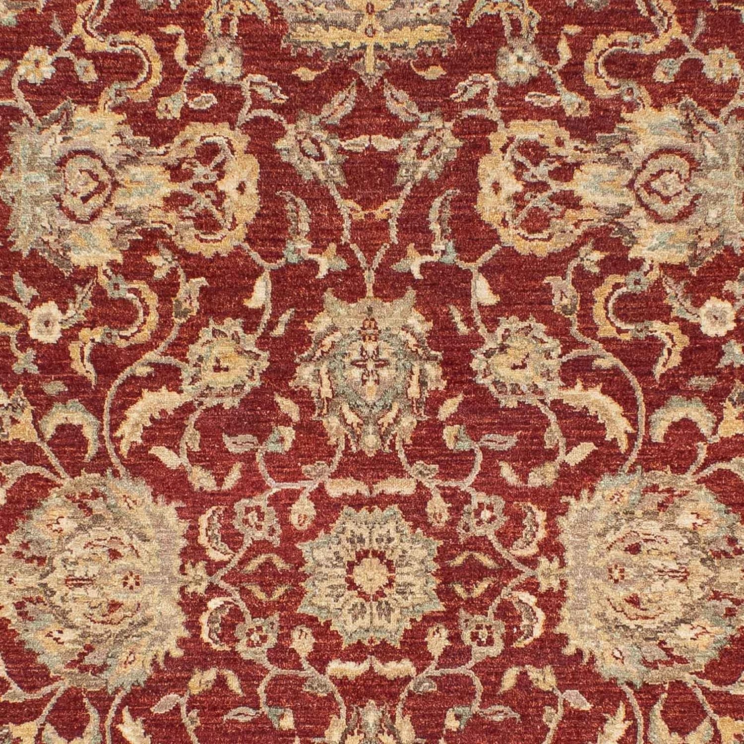 Alfombra Ziegler - 269 x 177 cm - rojo oscuro