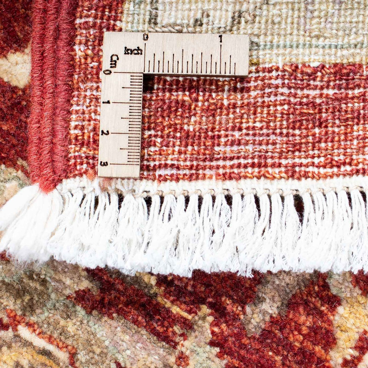 Alfombra Ziegler - 269 x 177 cm - rojo oscuro