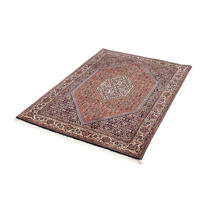 Alfombra persa - Bidjar - 152 x 105 cm - rojo