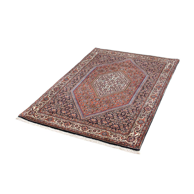 Alfombra persa - Bidjar - 153 x 105 cm - azul oscuro