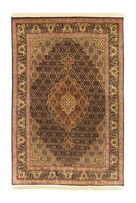Alfombra Persa - Tabriz - Real - 150 x 100 cm - negro