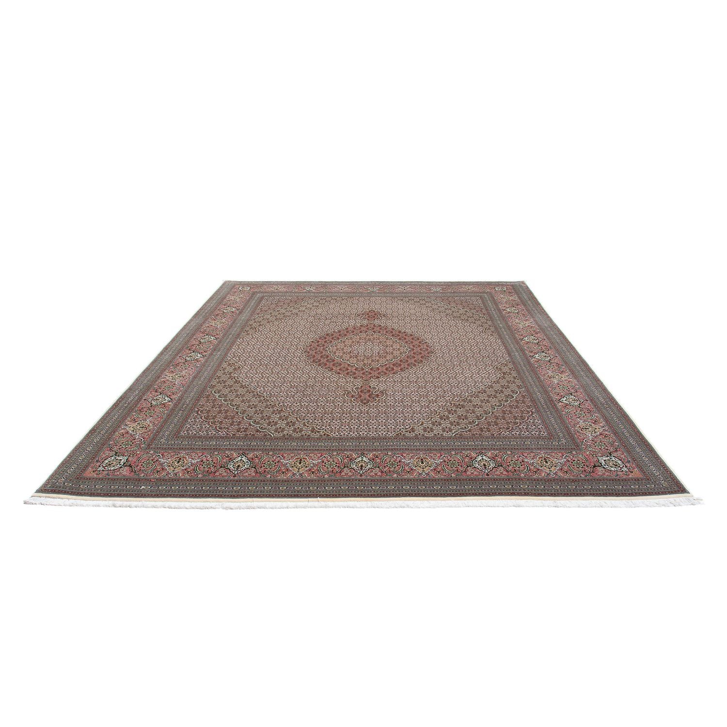 Alfombra persa - Tabriz - 300 x 252 cm - multicolor