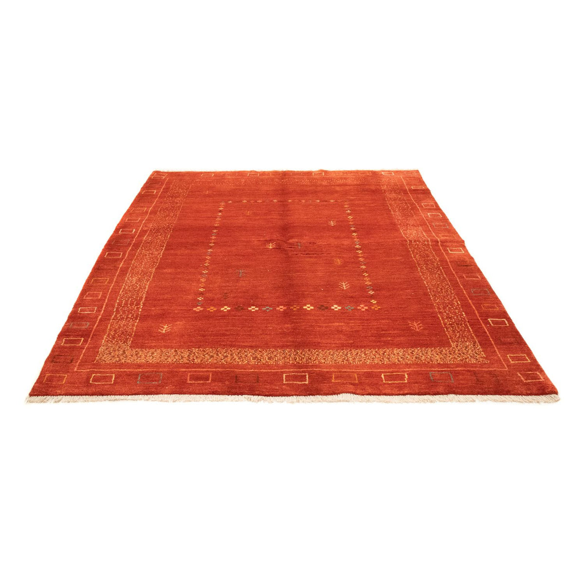 Alfombra Gabbeh - Persa - 220 x 170 cm - rojo