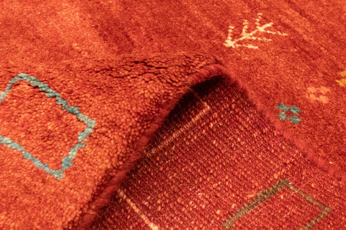 Alfombra Gabbeh - Persa - 220 x 170 cm - rojo