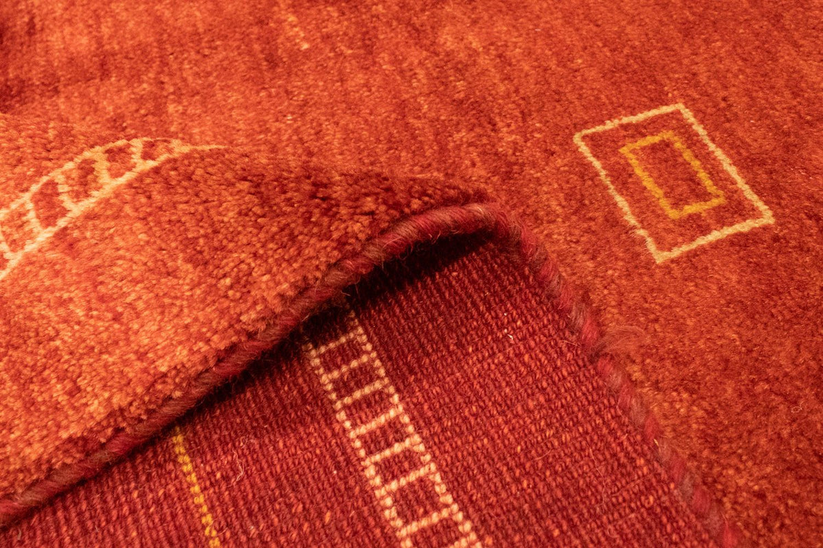 Alfombra Gabbeh - Persa - 236 x 171 cm - rojo