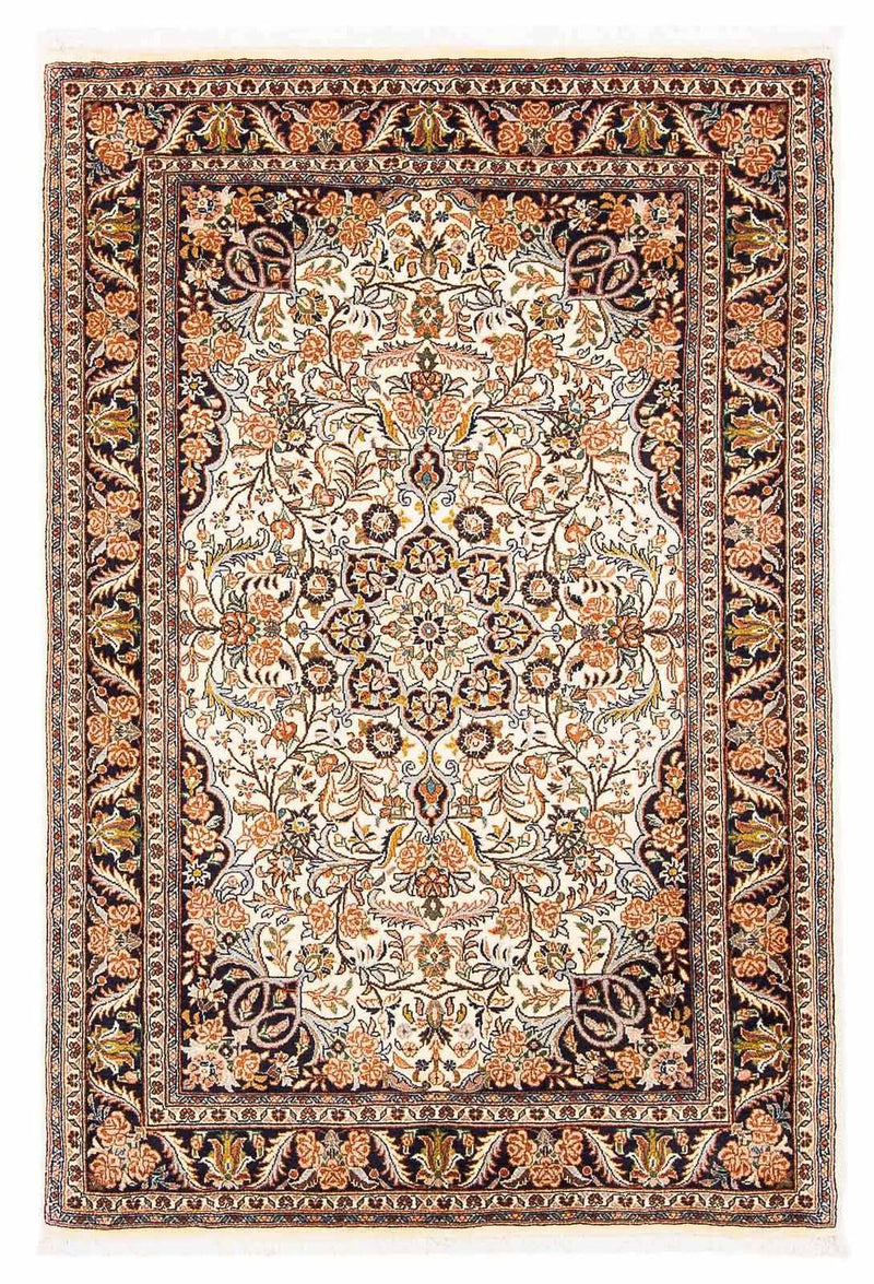 Alfombra persa - Bidjar - 162 x 107 cm - beige