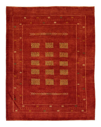Alfombra Gabbeh - Persa - 193 x 149 cm - rojo
