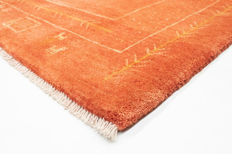 Alfombra Gabbeh - Persa - 202 x 151 cm - óxido