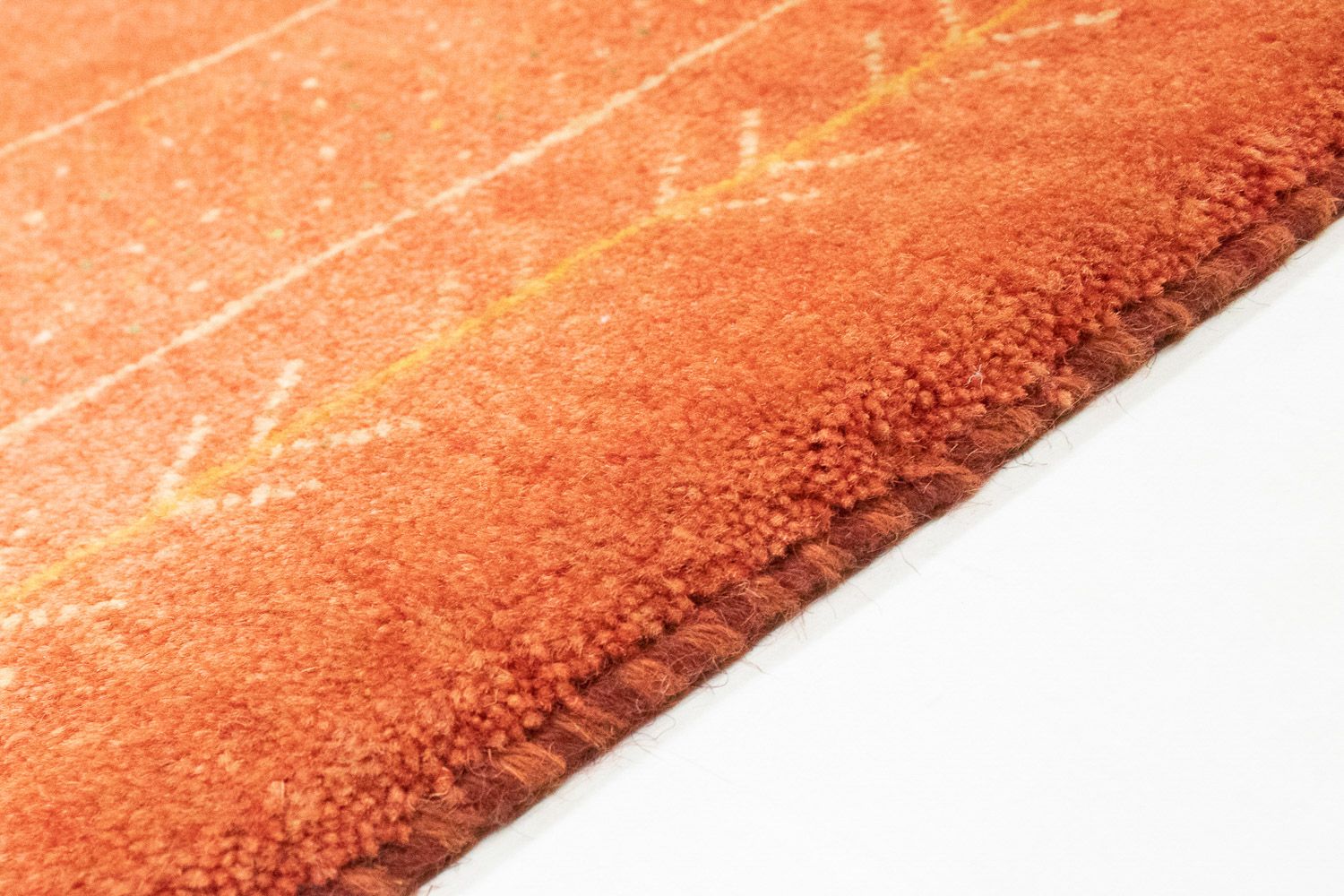 Alfombra Gabbeh - Persa - 202 x 151 cm - óxido